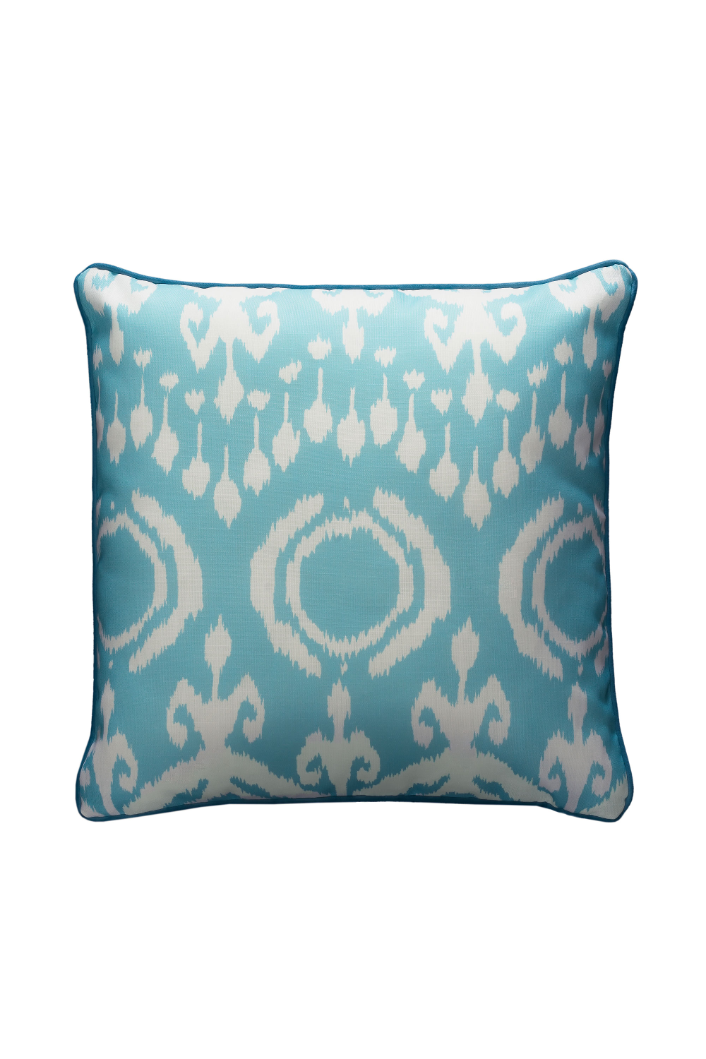 Ikat Print Outdoor Throw Pillow | Andrew Martin Volcano | Oroa.com