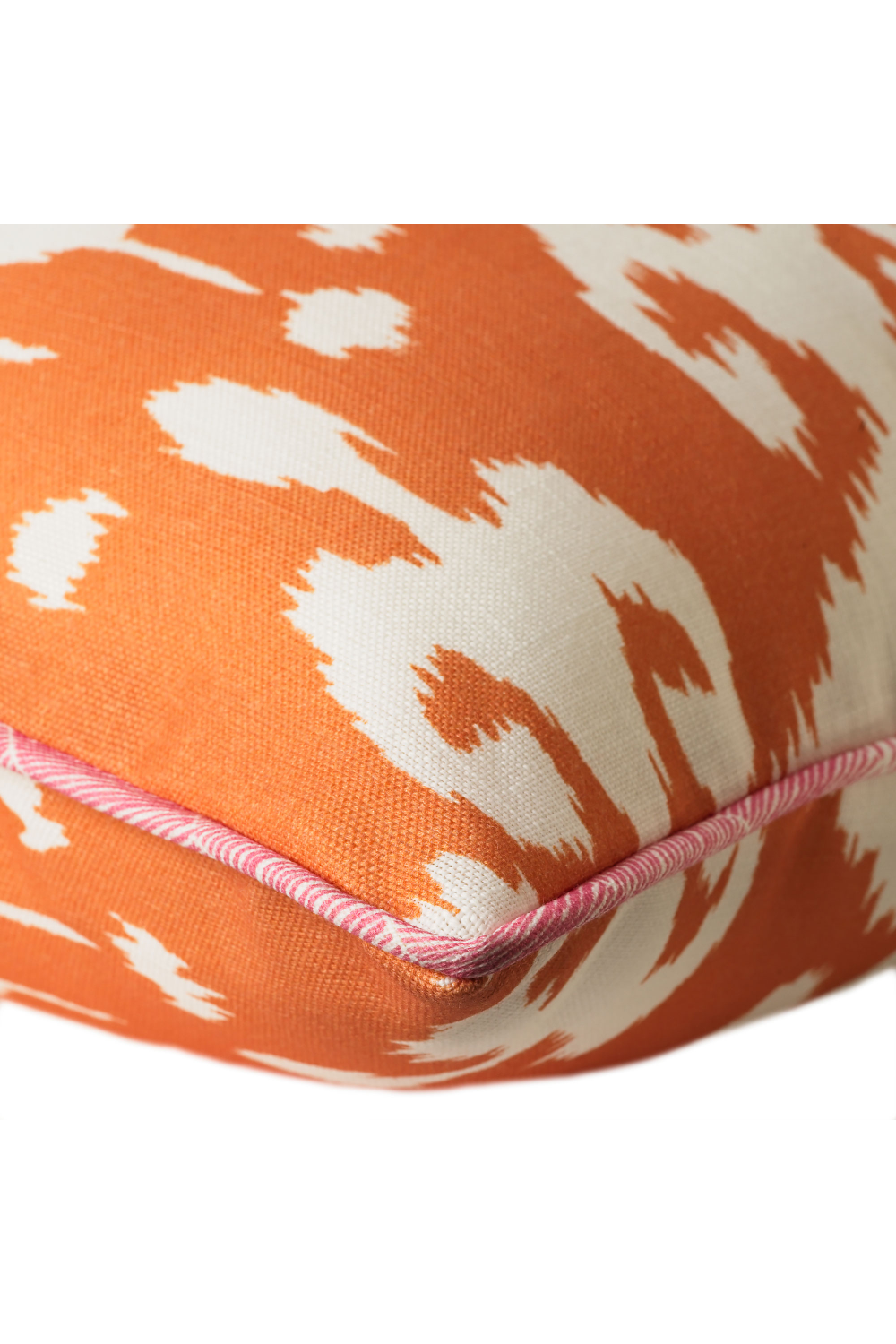 Ikat Print Outdoor Throw Pillow | Andrew Martin Volcano | Oroa.com