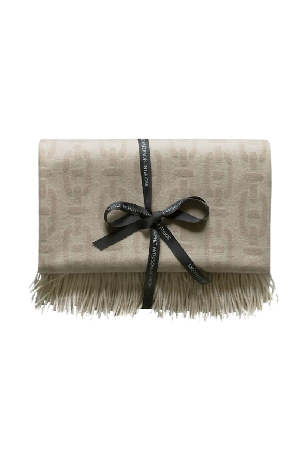 Wool and Cashmere Chainlink Throw | Andrew Martin Burlington | OROA