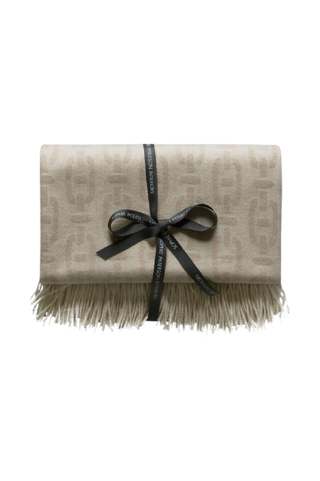 Wool and Cashmere Chainlink Throw | Andrew Martin Burlington | OROA