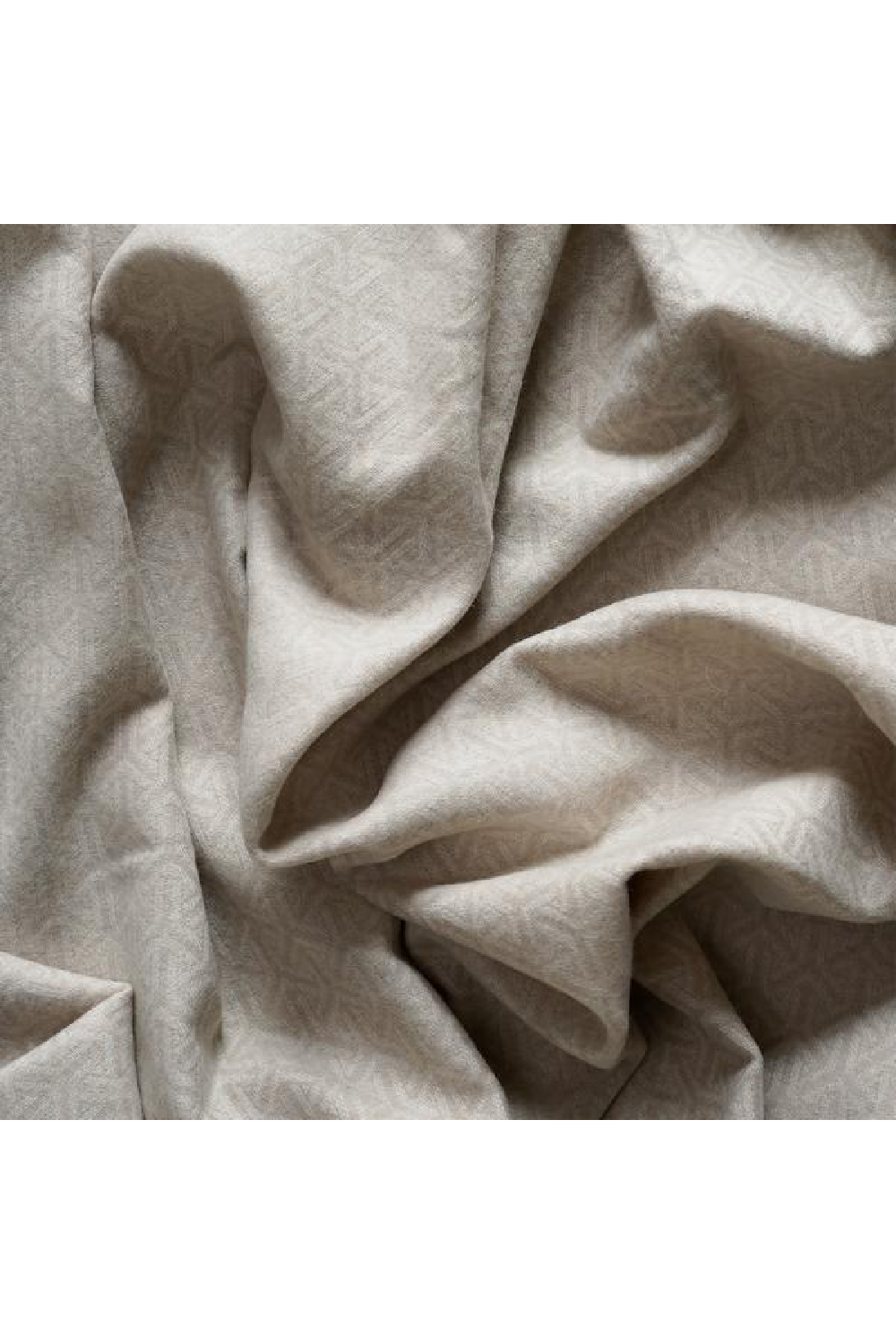 Nude Wool and Cashmere Geometric Throw | Andrew Martin Monte  | OROA