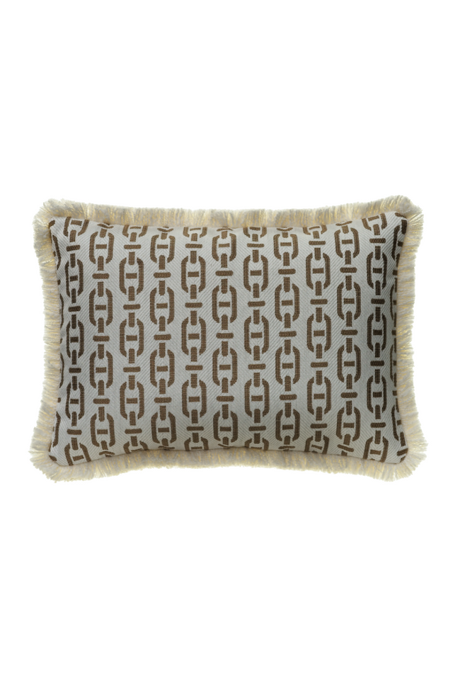 Chain Link Rectangular Cushion M | Andrew Martin Burlington | OROA