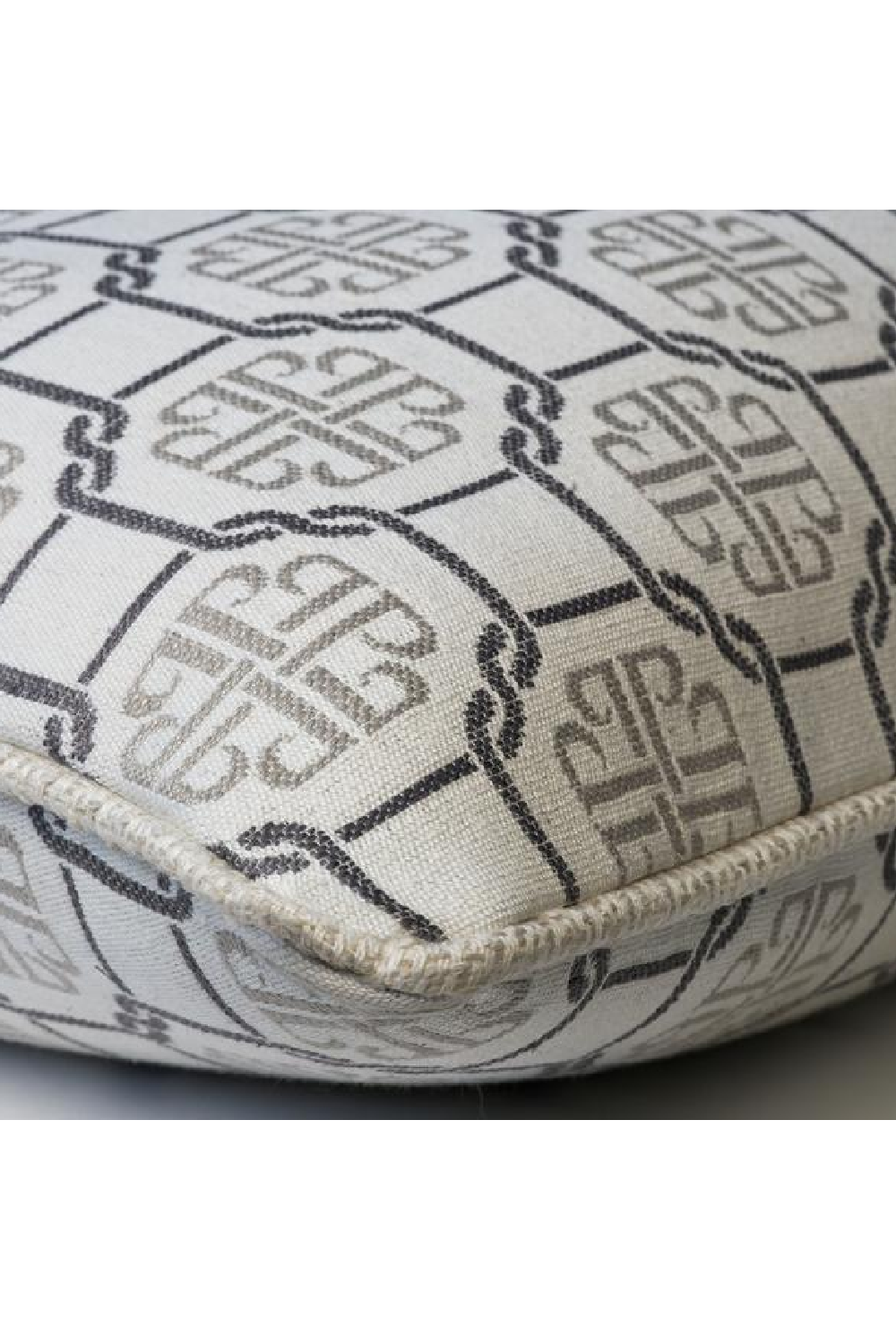 Linked Pattern Contemporary Cushion | Andrew Martin Petro | OROA