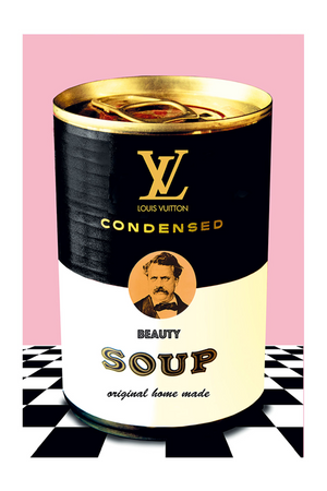 Louis Vuitton Can Plexiglass Artwork | Andrew Martin LV Soup | OROA