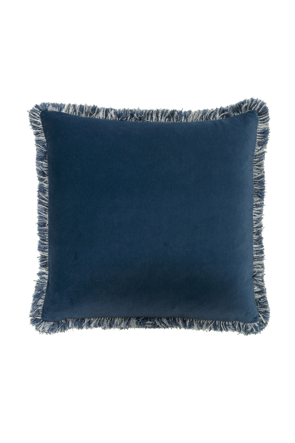 Fringed Velvet Cushion | Andrew Martin Pelham | OROA