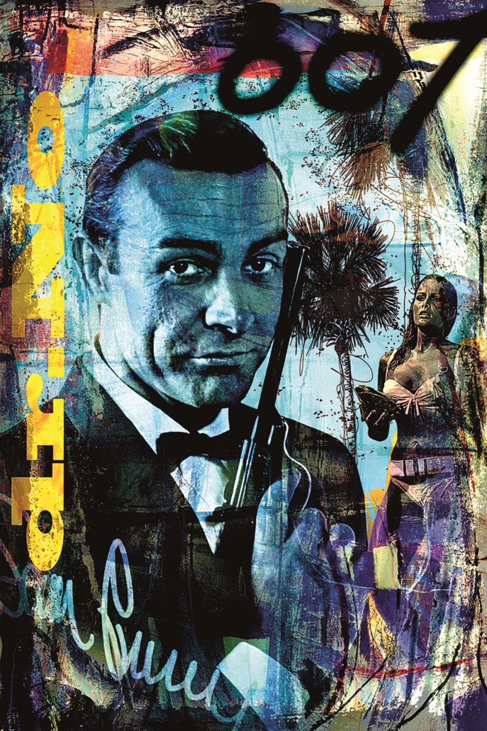 Multicolored Graphic Photography Art | Andrew Martin James Bond | Oroa.com.