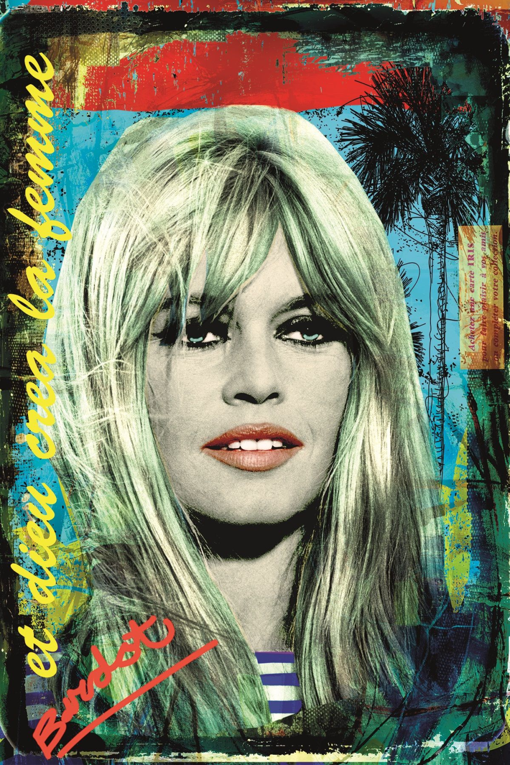 French Actress Photographic Artwork | Andrew Martin La Femme Bardot | Oroa.com.