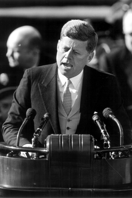 Inaugural Speech Photographic Artwork | Andrew Martin JFK | Oroa.com.