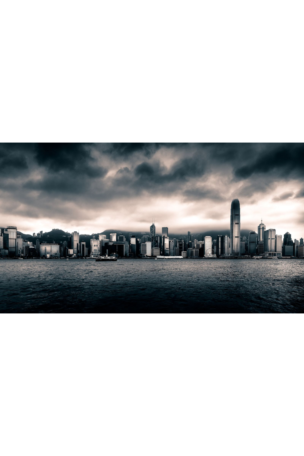 Cityscape Photographic Artwork | Andrew Martin Hong Kong Skyline | Oroa.com.