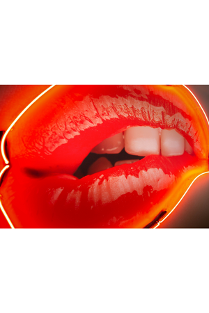 Mouth Urban Neon Artwork | Andrew Martin Lips Seduction | Oroa.com