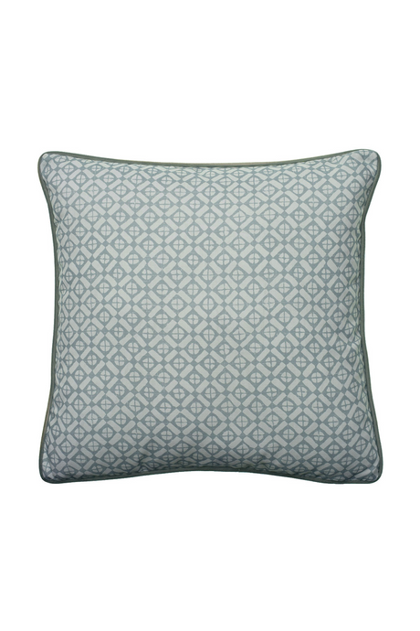 Diamond Patterned Outdoor Throw Pillow | Andrew Martin Audley | OROA