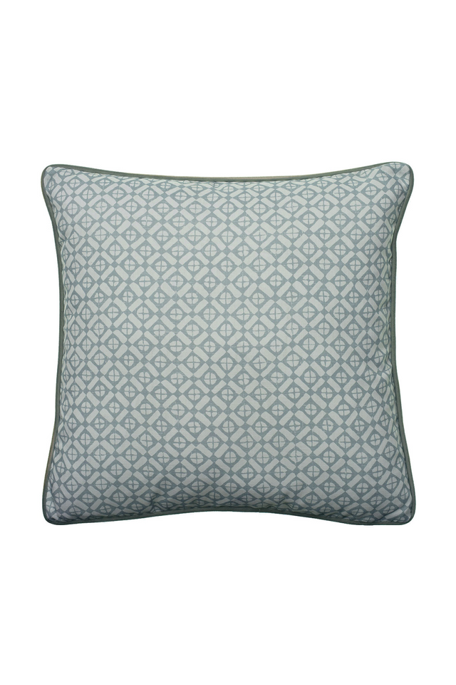 Diamond Patterned Outdoor Throw Pillow | Andrew Martin Audley | OROA