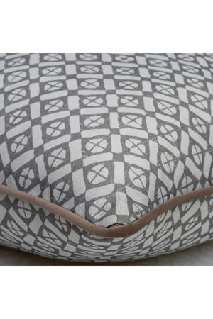 Diamond Patterned Outdoor Throw Pillow | Andrew Martin Audley | OROA