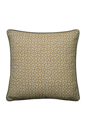 Diamond Patterned Outdoor Throw Pillow | Andrew Martin Audley | OROA