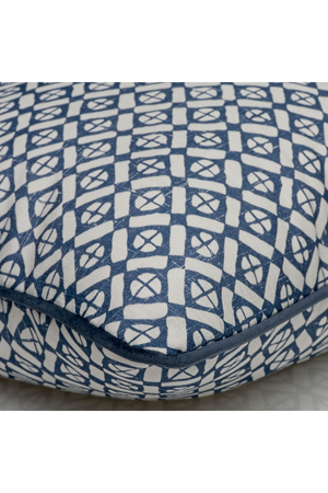 Diamond Patterned Outdoor Throw Pillow | Andrew Martin Audley | OROA