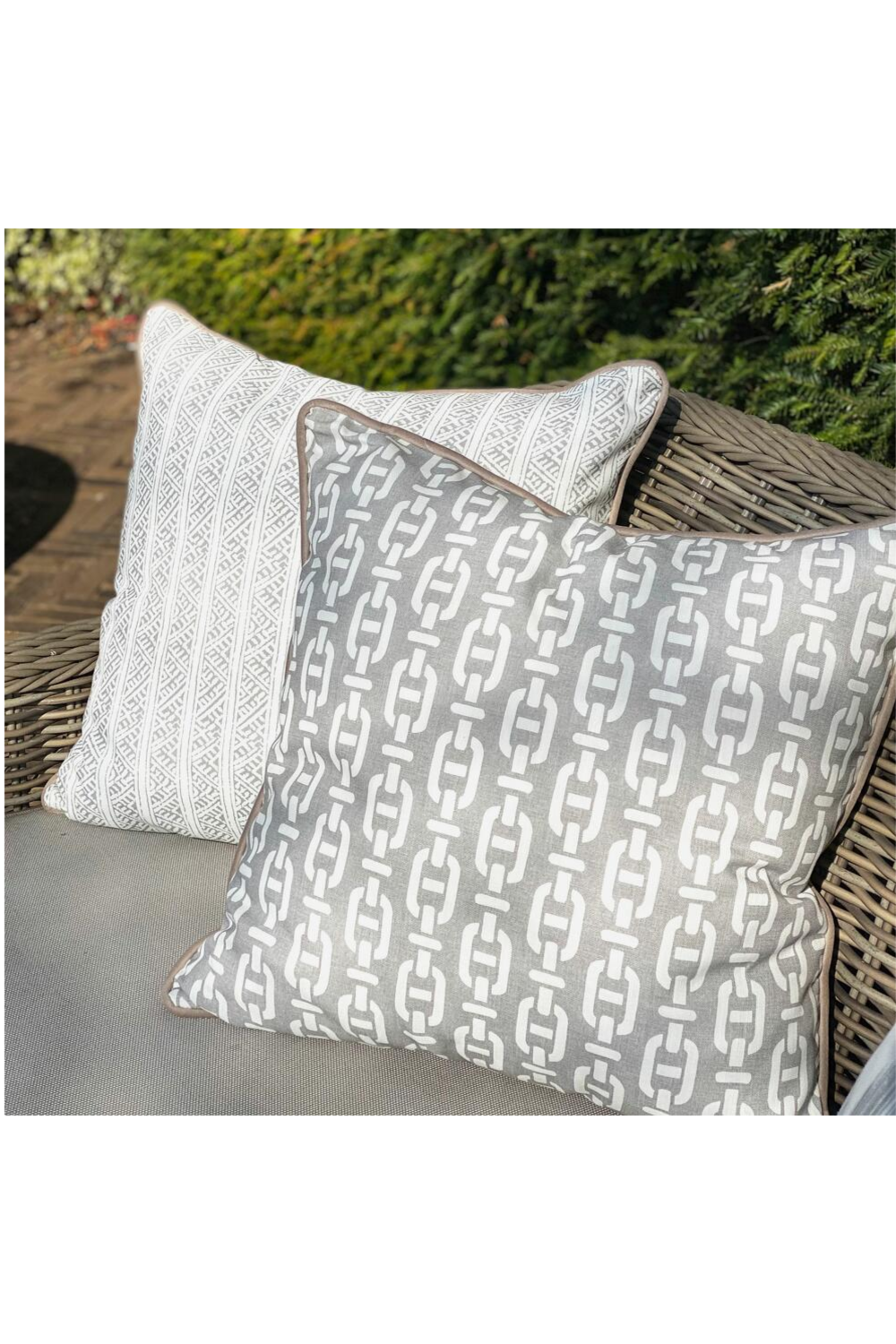Batik Print Outdoor Throw Pillow | Andrew Martin Ostuni | OROA