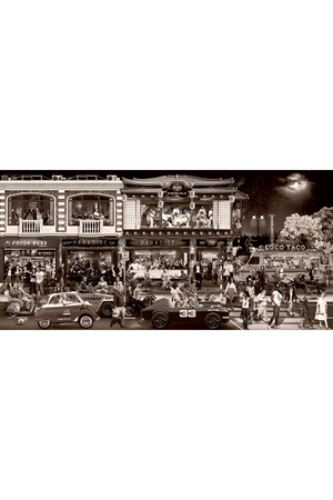 Iconic Figures Photographic Art | Andrew Martin Another Day In Paradise | Oroa.com