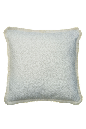 Chenille Fringed Outdoor Cushion | Andrew Martin Olmo | Oroa.com