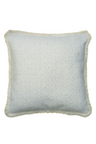 Chenille Fringed Outdoor Cushion | Andrew Martin Olmo | Oroa.com