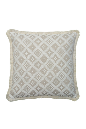Geometric Patterned Outdoor Cushion | Andrew Martin Erba | Oroa.com