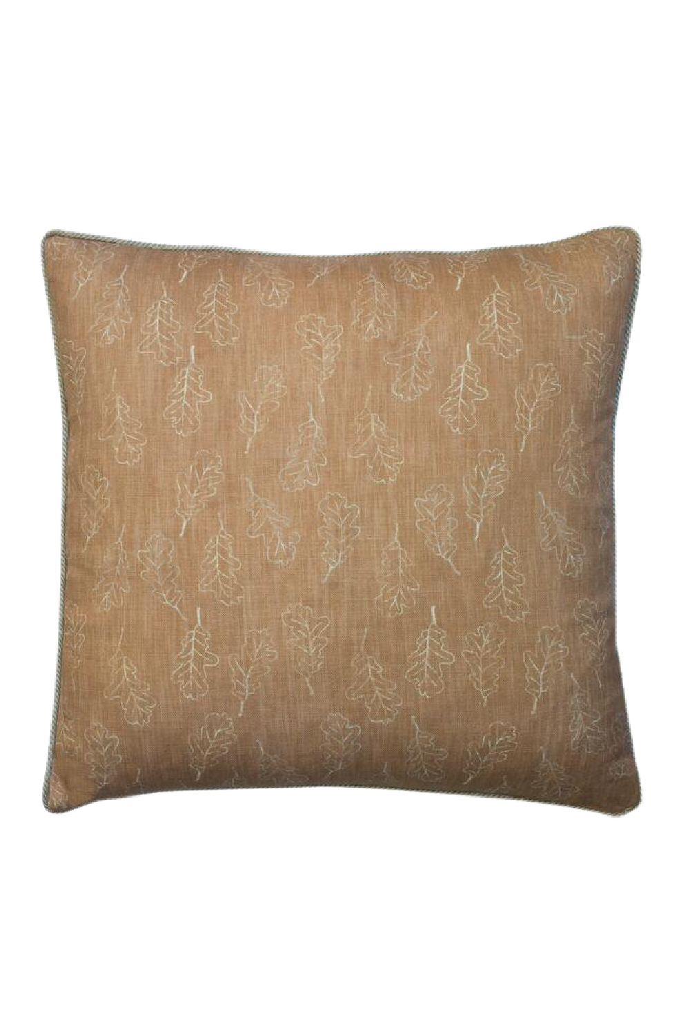 Leaf Design Cushion | Andrew Martin Noble Oak | Oroa.com