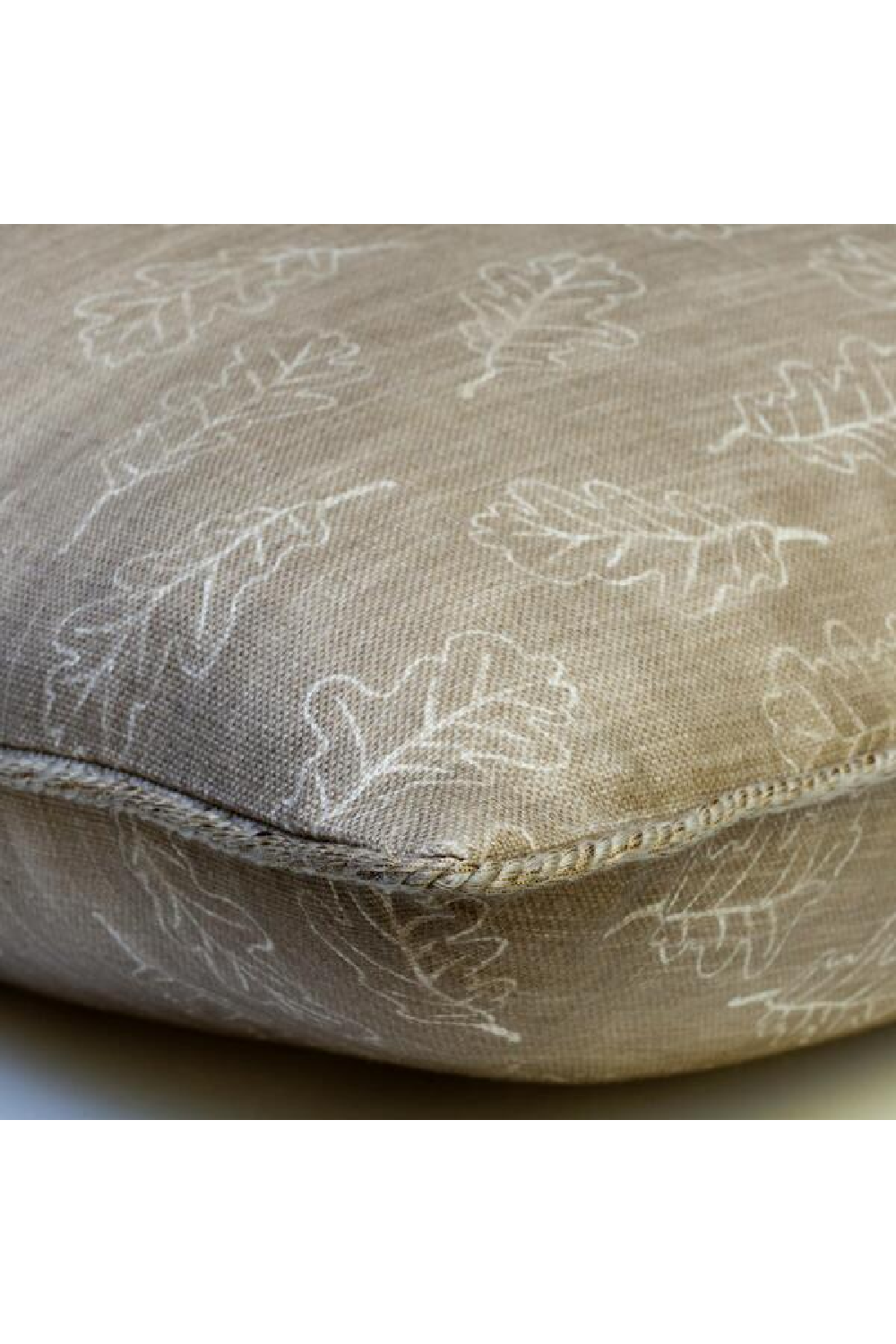 Leaf Design Cushion | Andrew Martin Noble Oak | Oroa.com