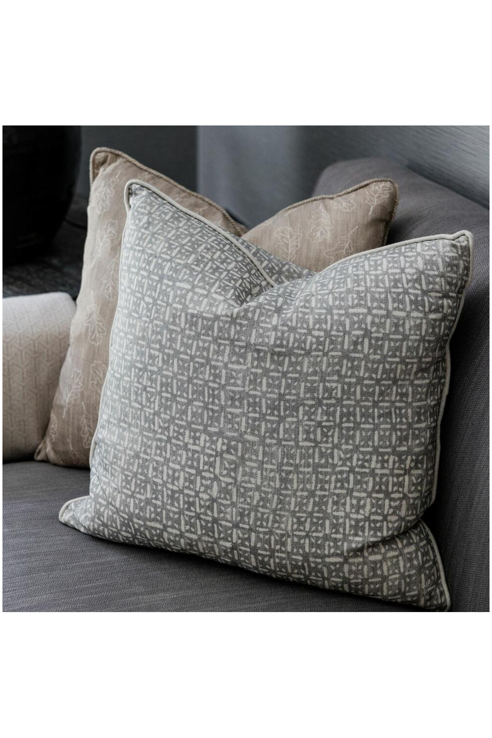 Batik Print Cushion | Andrew Martin Nest | Oroa.com