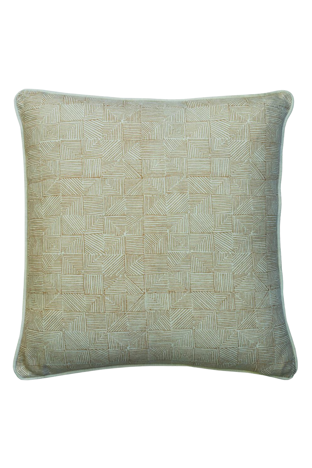 Geometric Pattern Throw Pillow | Andrew Martin Bark | Oroa.com