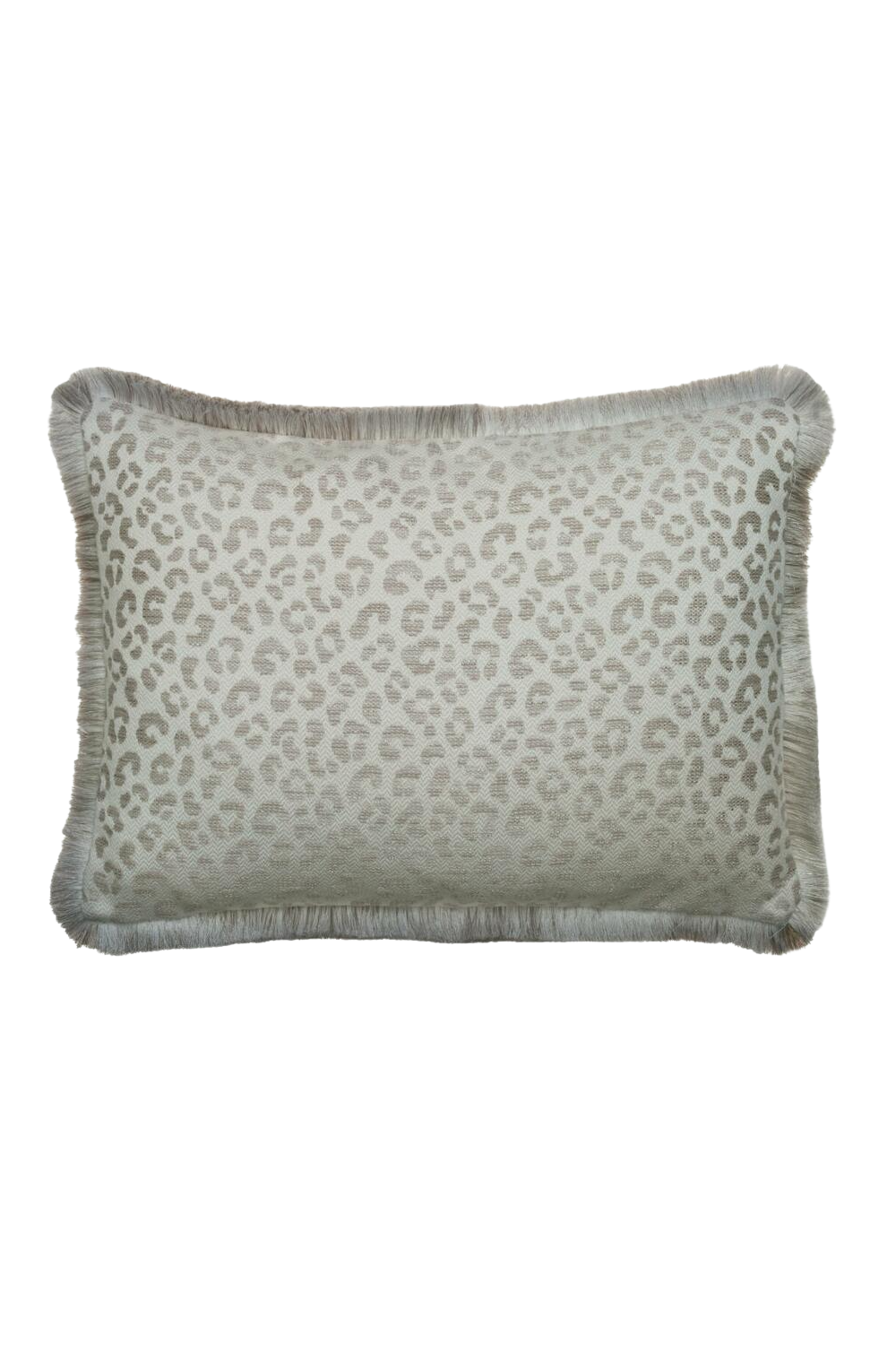 Metallic Fringed Lumbar Pillow | Andrew Martin Wildcat | Oroatrade.com