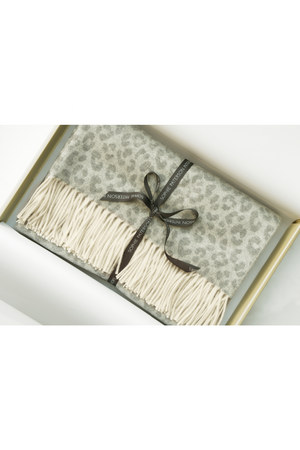 Animal Print Wool Throw | Andrew Martin Wildcat | Oroa.com