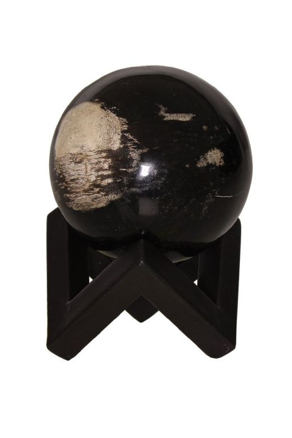 Petrified Wood Decorative Sphere | Andrew Martin | Oroa.com