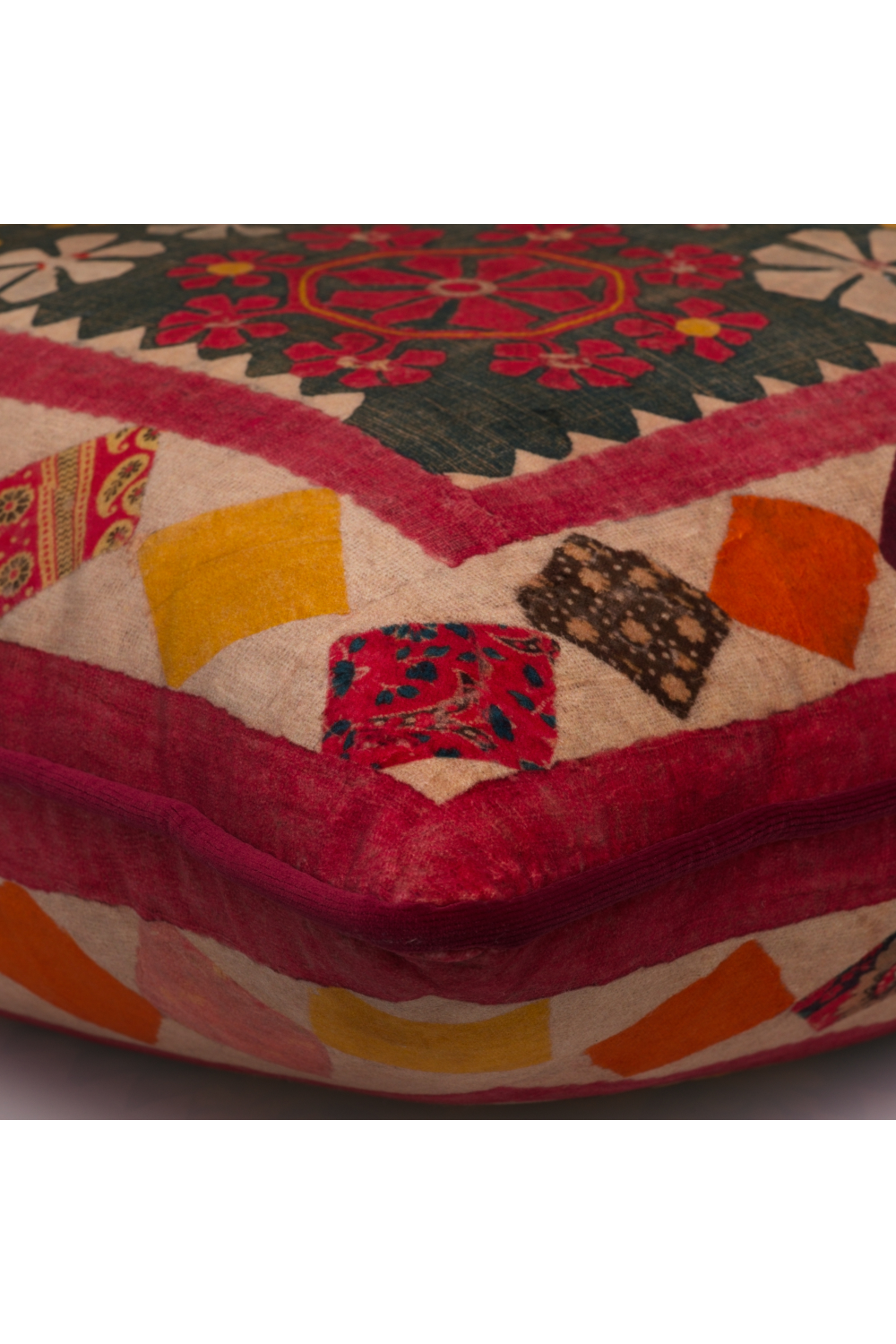 Bohemian Cushion With Piping | Andrew Martin Courtyard | Oroa.com