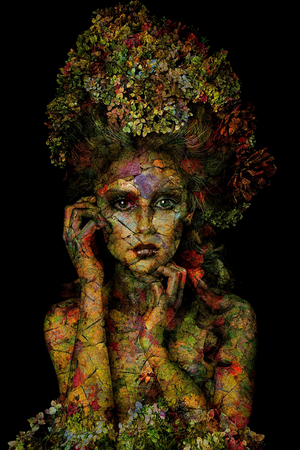 Woman Portrait Photographic Art | Andrew Martin Spanish Eyes | Oroa.com