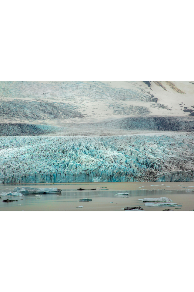 Icelandic Glacier Photographic Art | Andrew Martin Fjallsarlon | Oroa.com