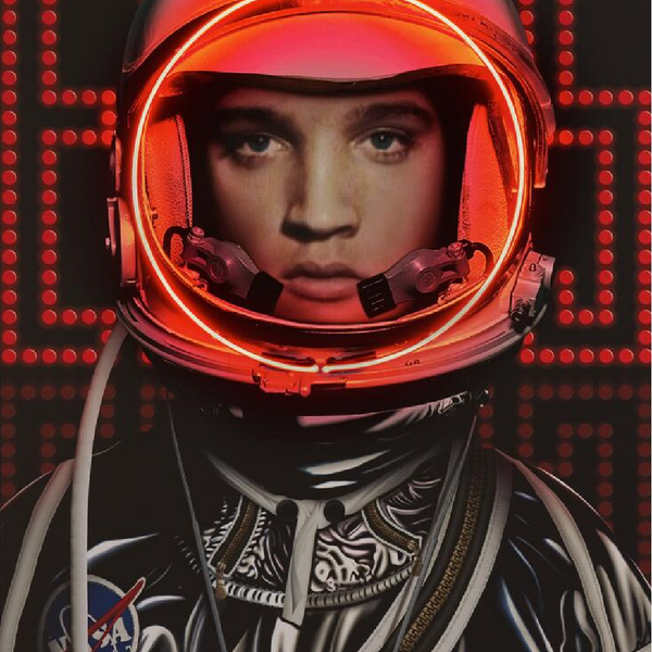 Louis Vuitton Spacesuit Neon Artwork - Andrew Martin Like a Boss
