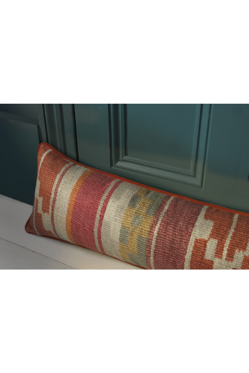 Earthy-Toned Draught Excluder | Andrew Martin Indus Brick | Oroa.com