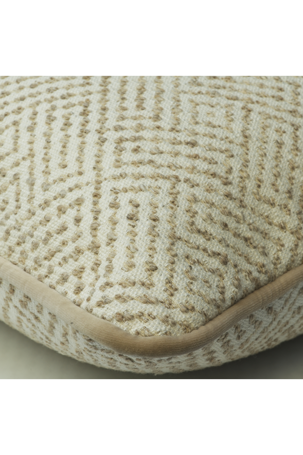 Geometric Patterned Cushion | Andrew Martin Driftwood | Oroa.com