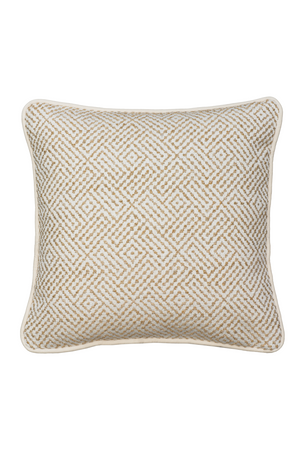 Geometric Patterned Cushion | Andrew Martin Driftwood | Oroa.com