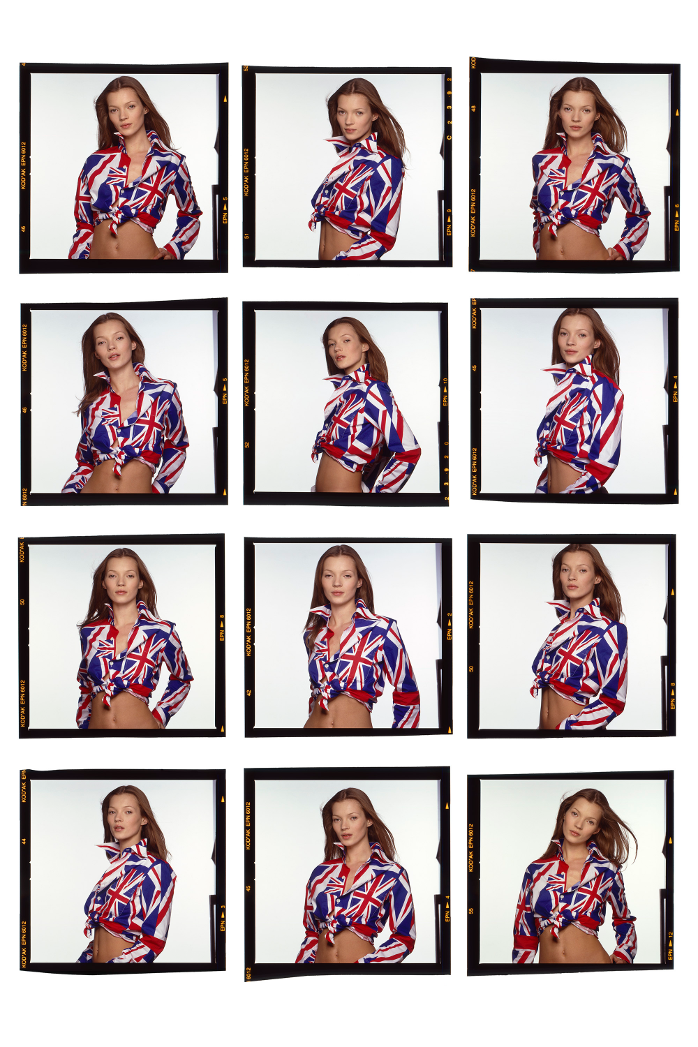 Fashion Model Photographic Artwork | Andrew Martin Lady Britannia - Kate Moss | Oroa.com