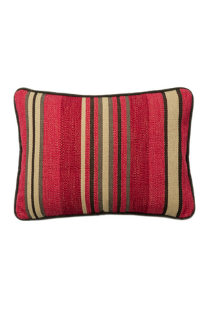 Striped Rectangular Cushion | Andrew Martin Portscasto Plume | Oroa.com