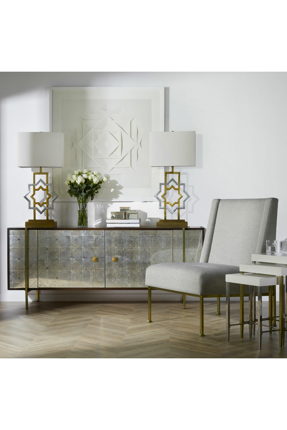 Eglomise Patterned Sideboard | Andrew Martin Adrian | Oroa.com