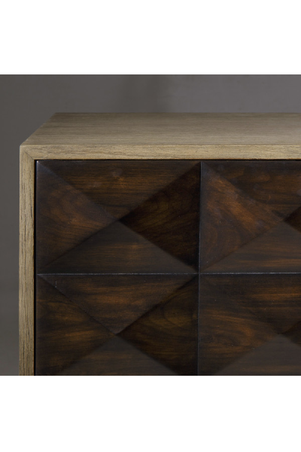 Oak and Walnut Geometrical Sideboard - Andrew Martin Casey | OROA