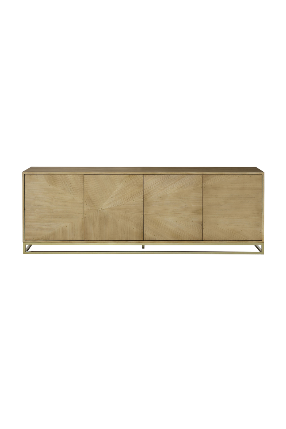 Ash Brass Studded Sideboard | Andrew Martin William | OROA