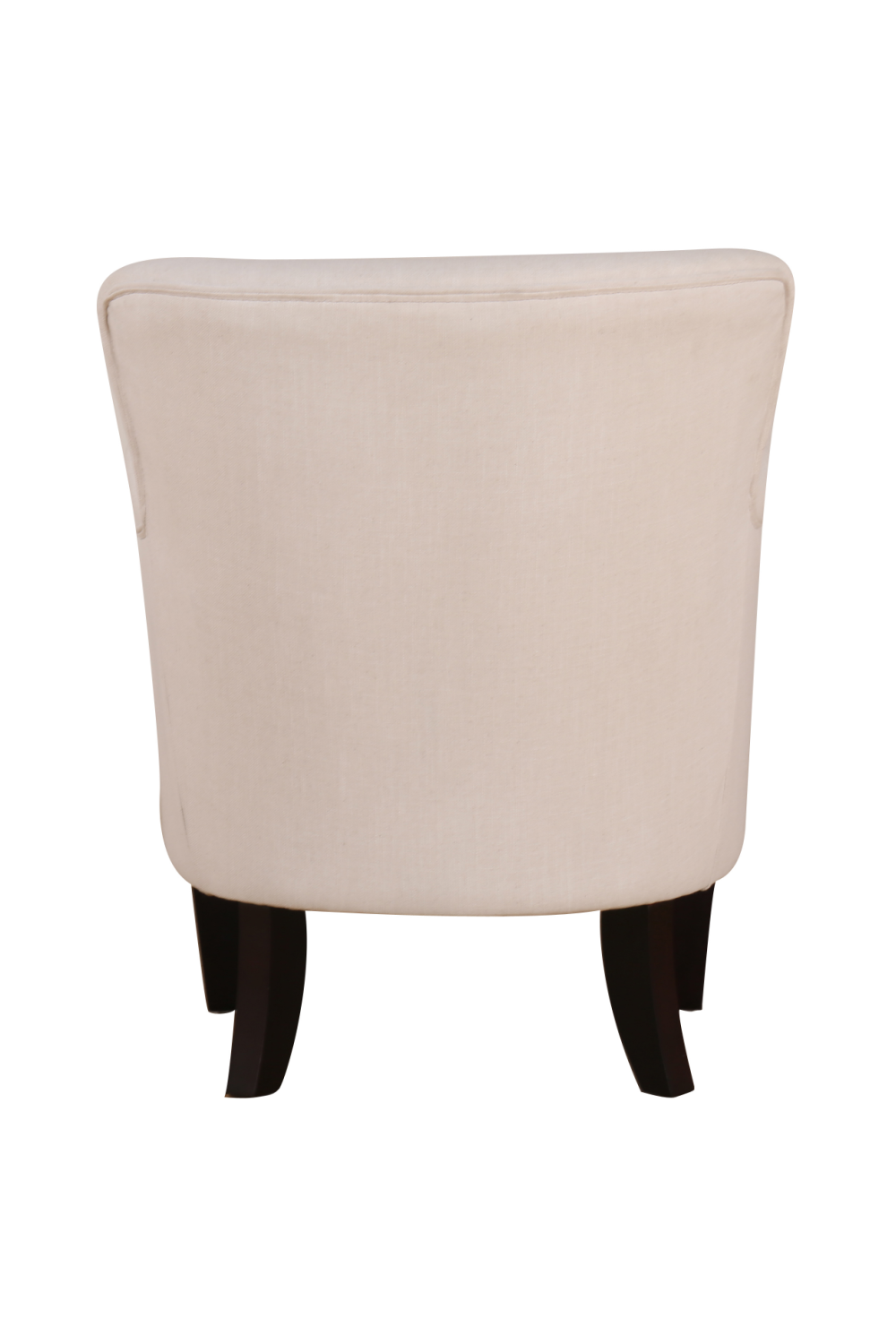 Cream discount studded armchair