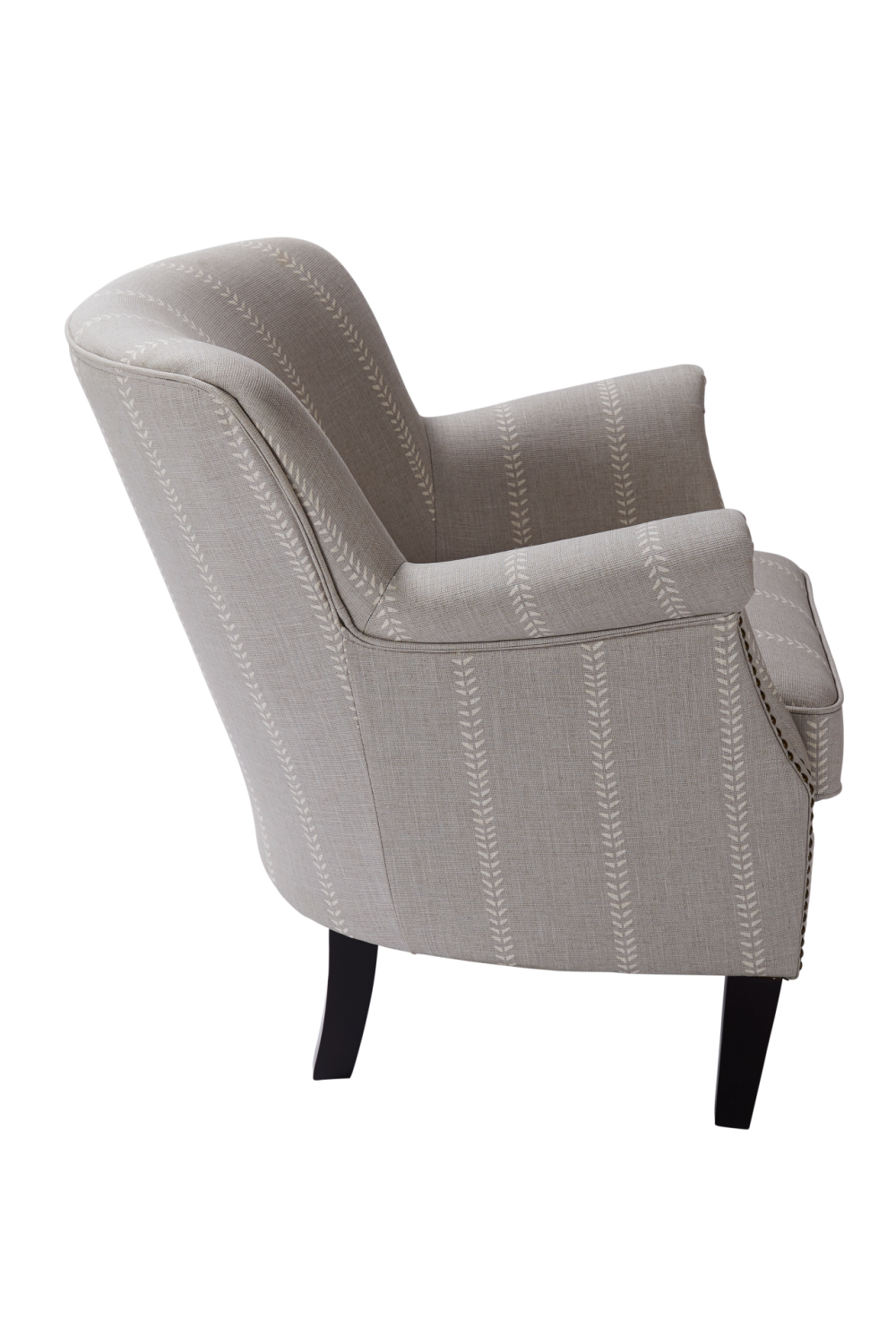 Stone Gray Fishtail Accent Chair | Andrew Martin Greyhound | OROA