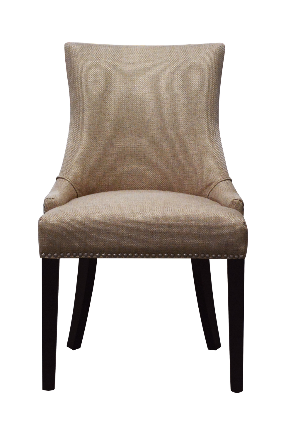 Sand-Colored Scooped Back Dining Chair | Andrew Martin Theodore | OROA