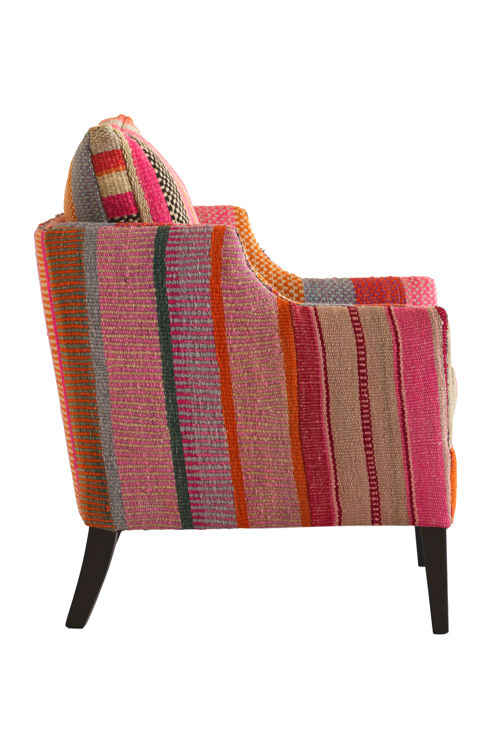 Multicolored Upholstered Accent Armchair | Andrew Martin Regal | Oroa.com