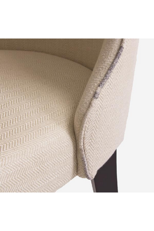 Curved Back Upholstered Dining Chair | Andrew Martin | Oroa.com
