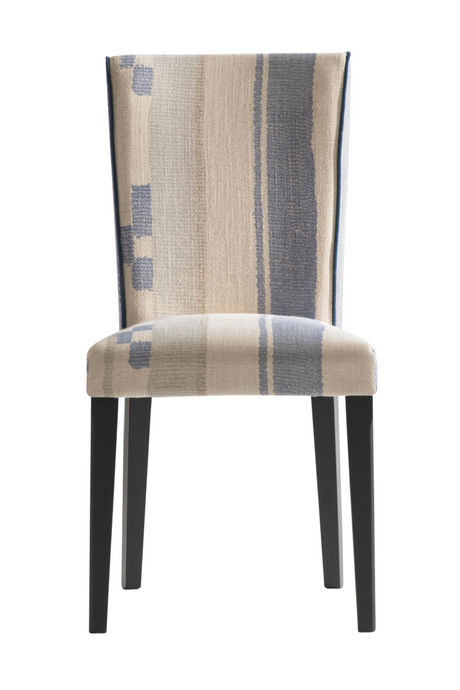   Patterned Fabric Upholstered Dining Chair | Oroa.com