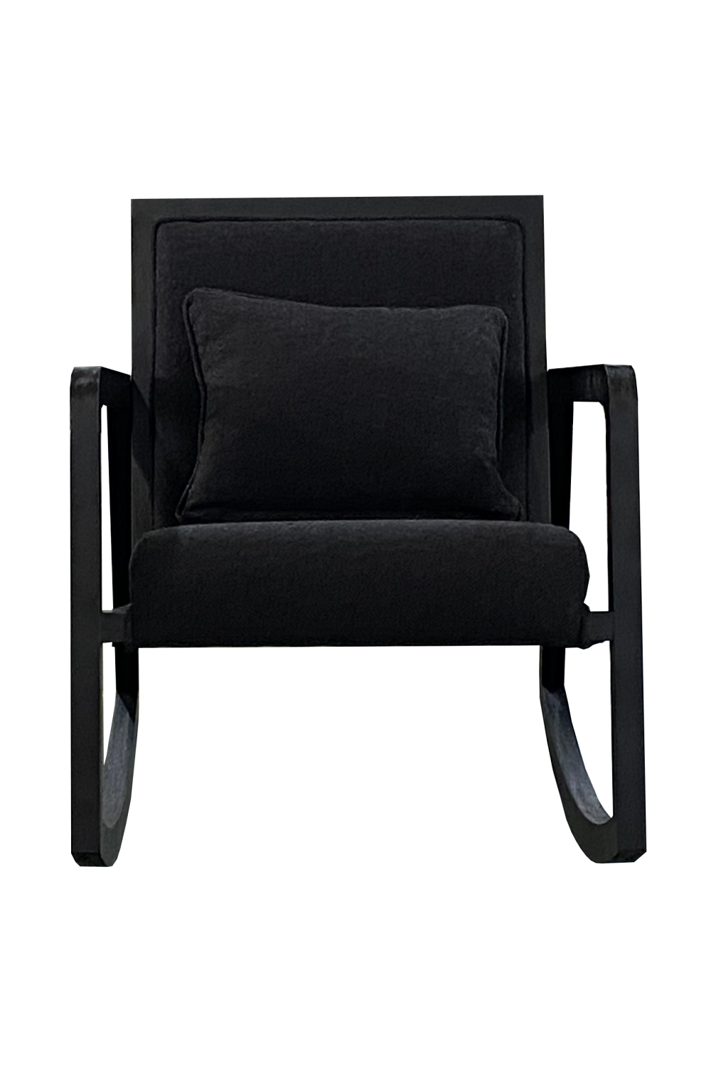 Black Modern Rocking Chair | Andrew Martin Jed | OROA